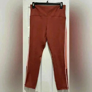 Zyia Orange Pocket Light N Tight 7/8 24"‎ Leggings size 8-10